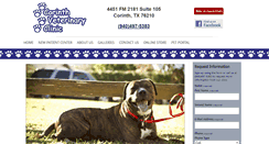 Desktop Screenshot of corinthvetclinic.com